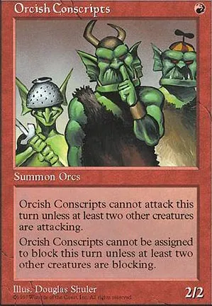 Conscrits orques