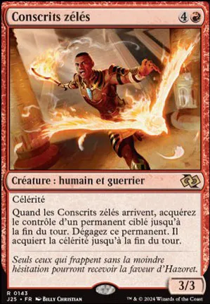 Conscrits zélés