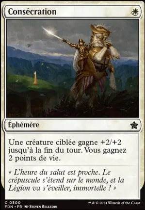 Consécration