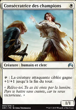Consécratrice des champions
