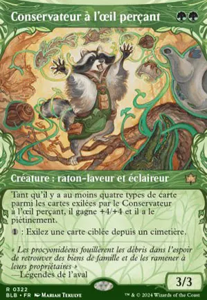 Conservateur à l'œil perçant