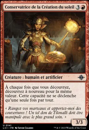 Conservatrice de la Création du soleil