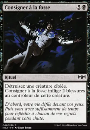 Consigner à la fosse
