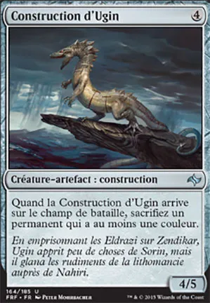 Construction d'Ugin