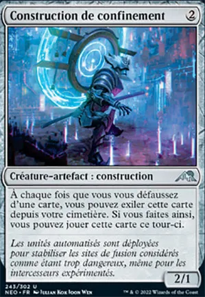 Construction de confinement