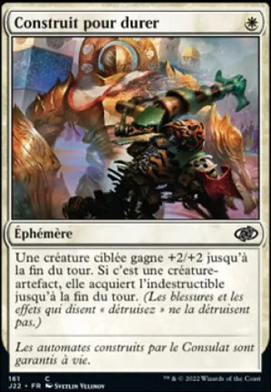 Construit pour durer