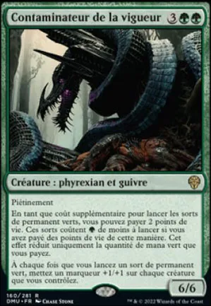 Contaminateur de la vigueur