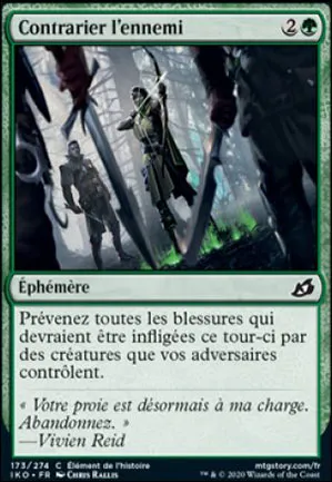 Contrarier l'ennemi