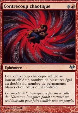 Contrecoup chaotique