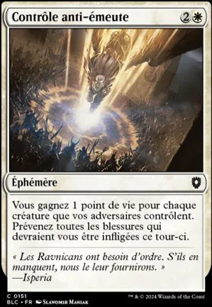 Contrôle anti-émeute