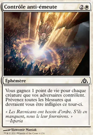 Contrôle anti-émeute