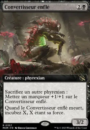 Convertisseur enflé