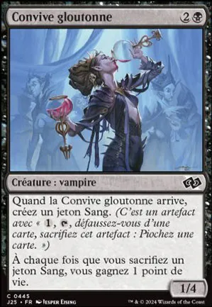 Convive gloutonne