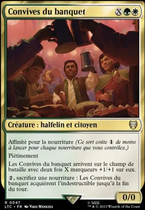 Convives du banquet
