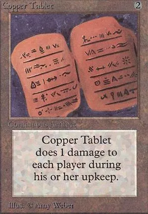 Copper Tablet