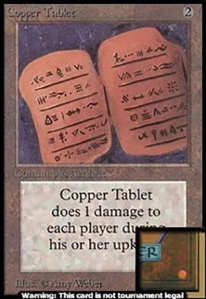 Copper Tablet