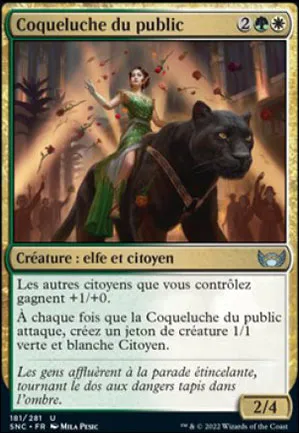 Coqueluche du public