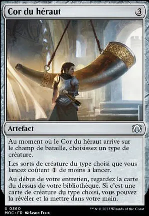 Cor du héraut