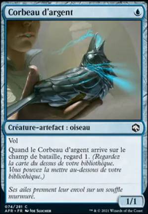 Corbeau d'argent