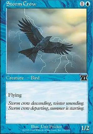 Corbeau de l'orage