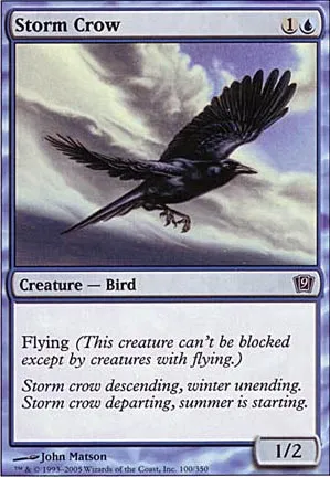Corbeau de l'orage
