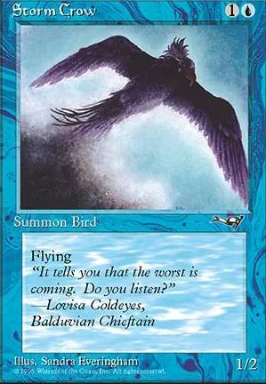 Corbeau de l'orage