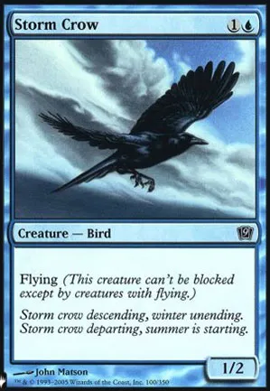 Corbeau de l'orage