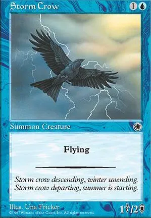 Corbeau de l'orage