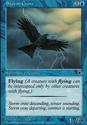 Corbeau de l'orage