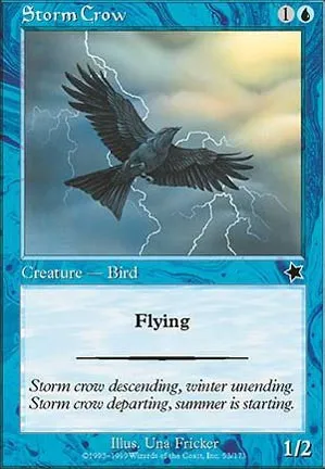 Corbeau de l'orage