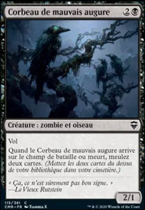 Corbeau de mauvais augure