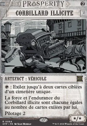 Corbillard illicite