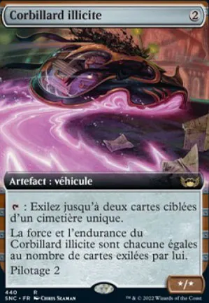 Corbillard illicite
