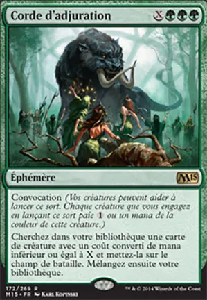 Corde d'adjuration