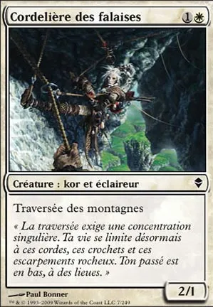 Cordelière des falaises