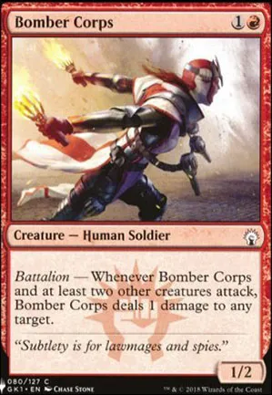 Corps de bombardiers