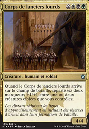 Corps de lanciers lourds