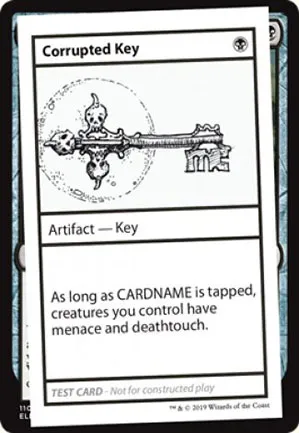 Corrupted Key