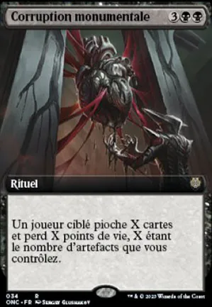 Corruption monumentale