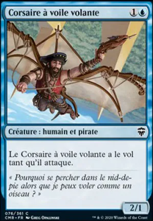 Corsaire a voile volante