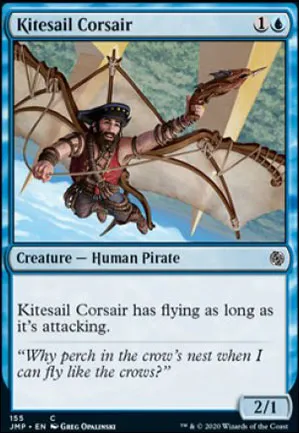 Corsaire a voile volante