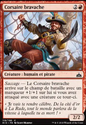 Corsaire bravache