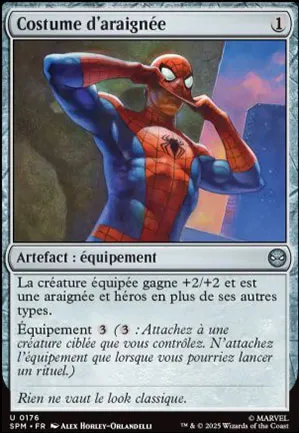 Costume d'araignée