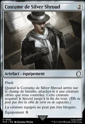 Costume de Silver Shroud