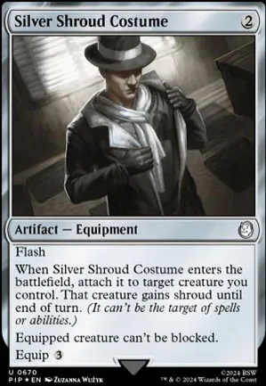 Costume de Silver Shroud
