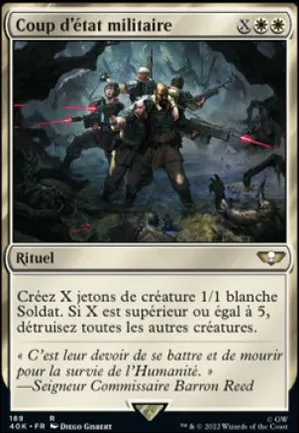 Coup d'état militaire