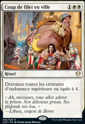 Coup de filet en ville