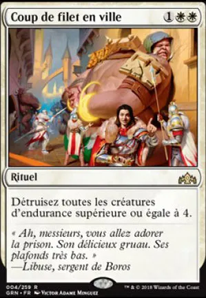 Coup de filet en ville