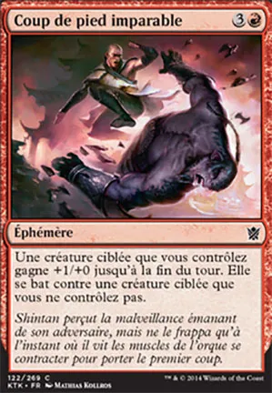 Coup de pied imparable
