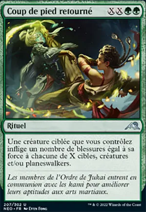 Coup de pied retourné